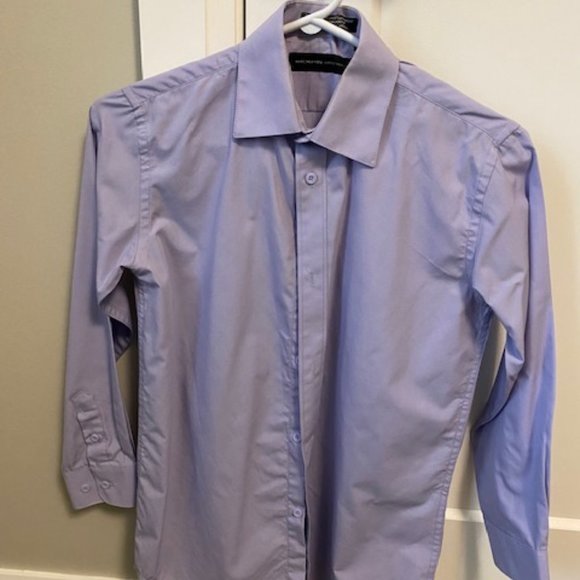 Boy's Black Suit Size 14R, Shirt Size 12R, Tie - Picture 7 of 13
